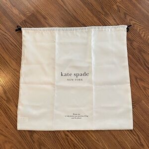 New Kate Spade Silky Dust Bag 17”x 18”